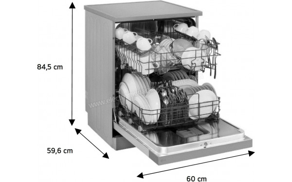LG DF030FL - Dimensions