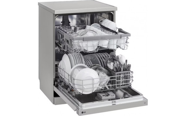 LG DF242FPS - Vue de l'int&eacute;rieur 3/4 gauche