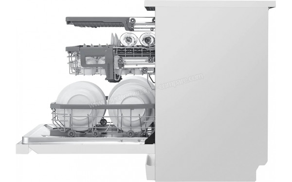 LG DF325FW - Vue de profil