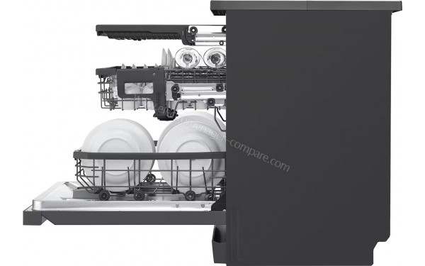 LG DF365FMS - Vue de profil