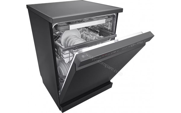 LG DF365FMS - Vue 3/4 gauche