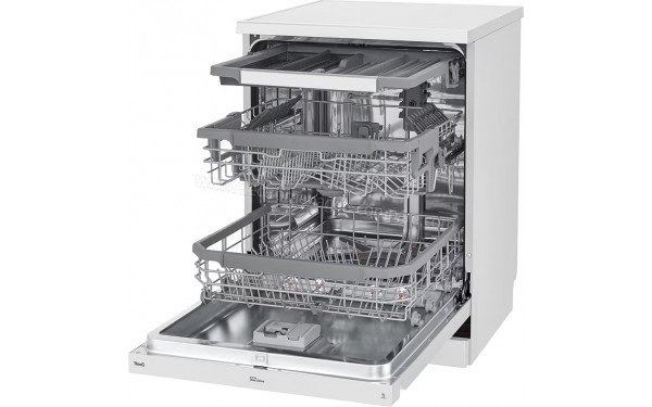 LG DF365FWS - Vue de l'int&eacute;rieur 3/4 droite