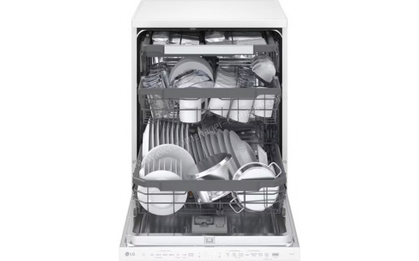 LG DF375HWS - Vue des paniers