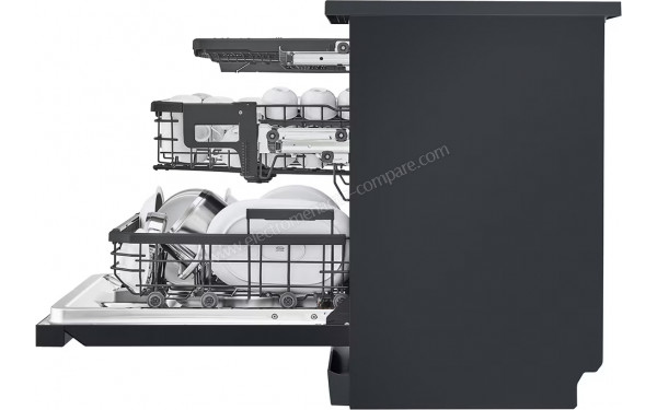 LG DF587HMS - Vue de profil