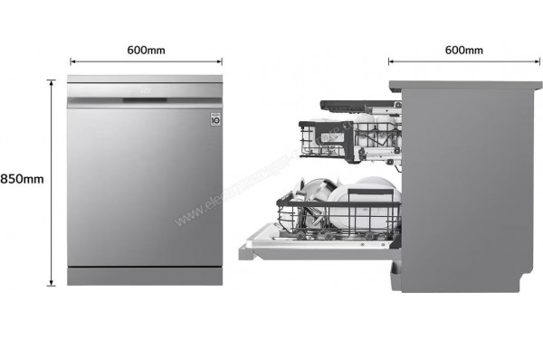 LG DF587HVS - Dimensions