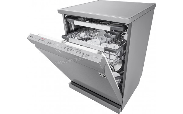 LG DF587HVS - Vue 3/4 droite