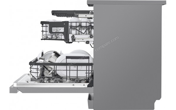 LG DF587HVS - Vue de profil