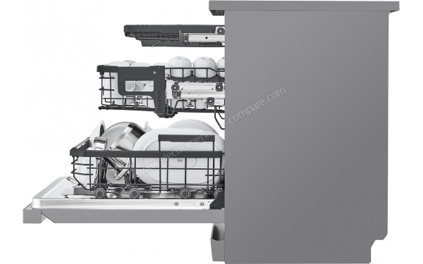 LG DF587HVS - Vue de profil