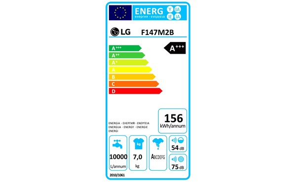 LG F147M2B - &Eacute;tiquette &eacute;nergie