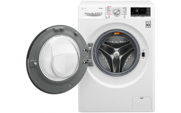 LG F14J72WHST - Vue de face hublot ouvert