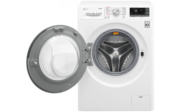 LG F14J82WHST - Vue de face hublot ouvert