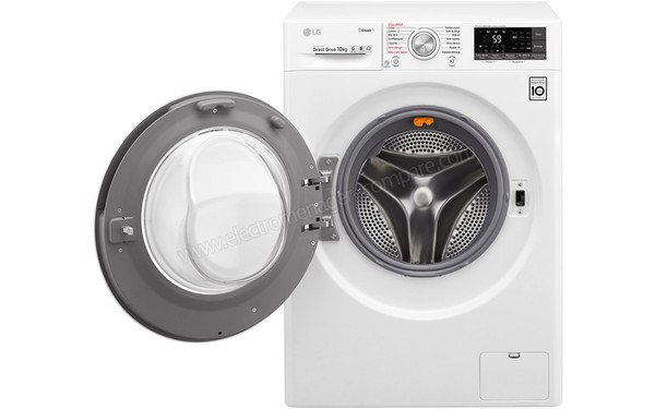 LG F14J82WHS - Vue de face hublot ouvert