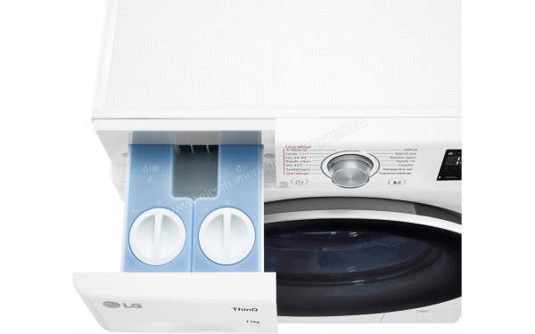 LG F14R31WHSA - Zoom sur le tiroir lessiviel
