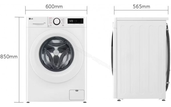 LG F14R33WHS - Dimensions