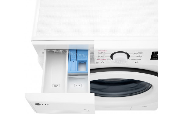 LG F14R33WHS - Zoom sur le tiroir lessiviel