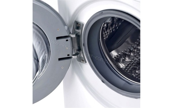 LG F14U2TDH1N - Vue 3/4 droite du tambour (cr&eacute;dit : Boulanger)