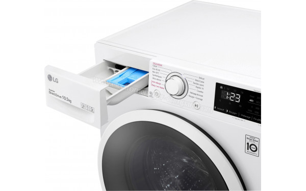 LG F14V36WHS - Zoom sur le tiroir lessiviel