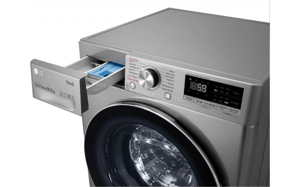 LG F14V52IXS - Zoom sur le tiroir lessiviel