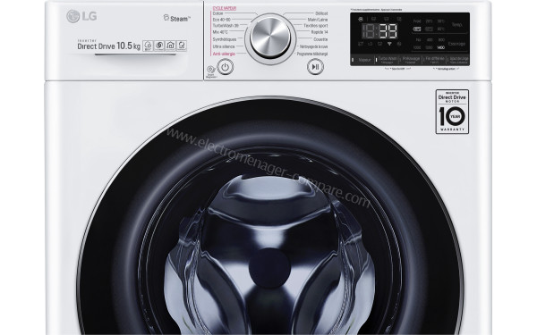 LG F14V71WHST - Panneau de commandes