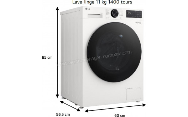 LG F14X56WHST - Dimensions