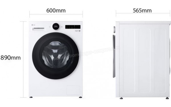 LG F14X71WSTA - Dimensions