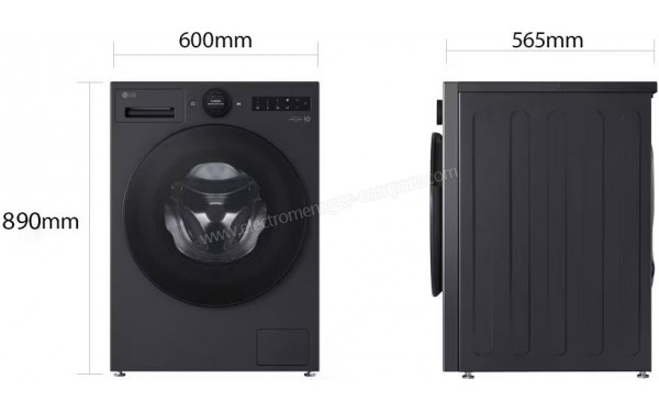 LG F14X76BMST - Dimensions