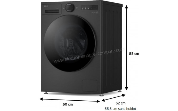 LG F14X76BSTA - Dimensions