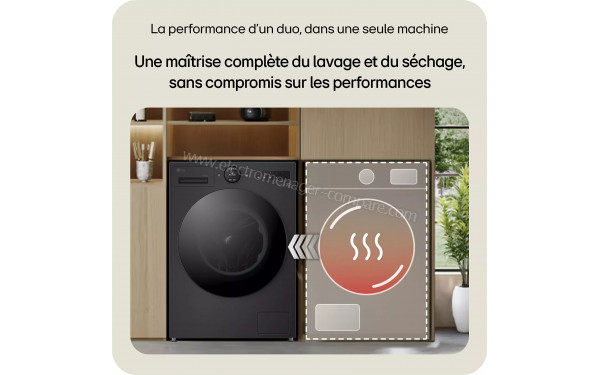 LG F164HP2BST - Mise en situation