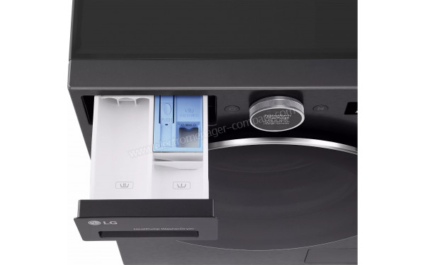 LG F164HP2BST - Zoom sur le tiroir lessiviel