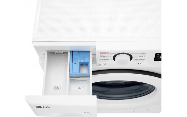 LG F164R33WRS - Zoom sur le tiroir lessiviel