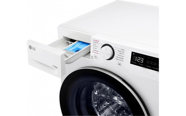 LG F164R51WRS - Zoom sur le tiroir lessiviel