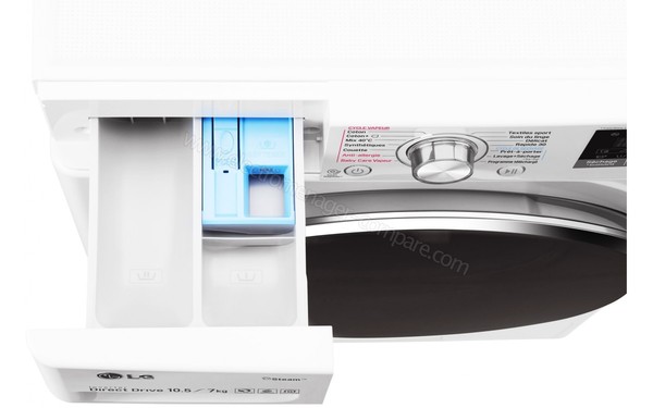 LG F174J82WRH - Bac &agrave; produits (cr&eacute;dit : Boulanger)