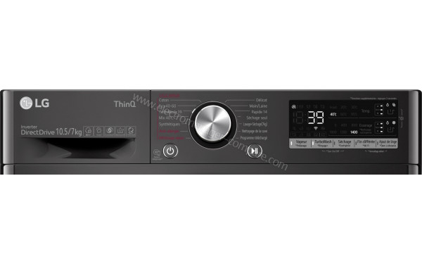 LG F174V72BSTA - Panneau de commandes