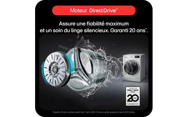 LG F20F12BST - Moteur DirectDrive