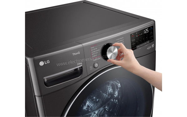 LG F20P12BST - Panneau de commandes