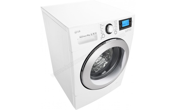 LG F24872WH - Vue 3/4 gauche (n&deg;3) (cr&eacute;dit : Boulanger)