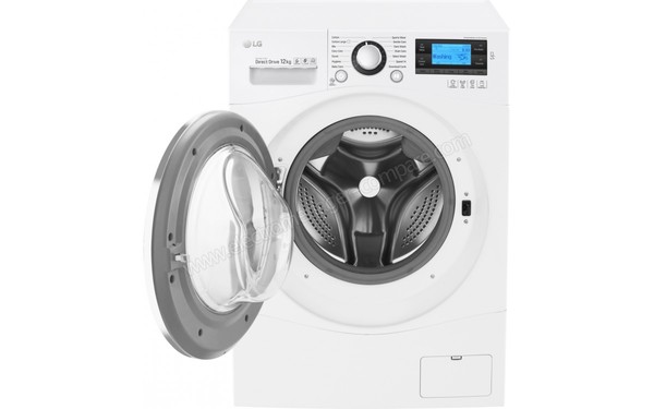 LG F24872WH - Vue de face hublot ouvert (cr&eacute;dit : Boulanger)