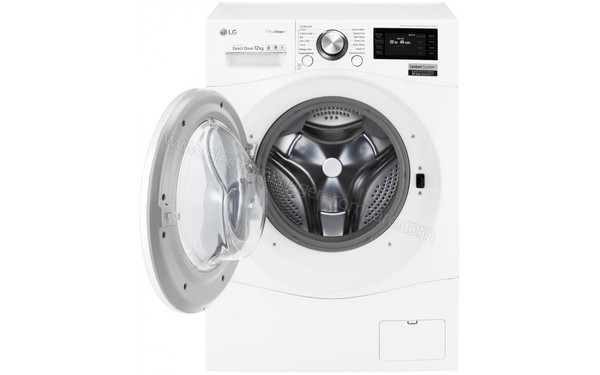 LG F24F93EWHS - Vue de face hublot ouvert