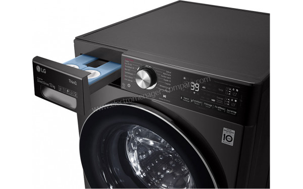 LG F24V92BSTA - Zoom sur le tiroir lessiviel