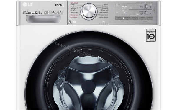 LG F284V92WSTA - Panneau de commandes