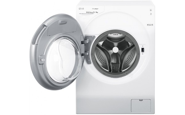 LG F286G1GWRH - Vue de face hublot ouvert