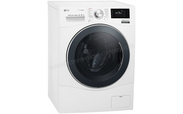 LG F286F93EWRH - Vue 3/4 gauche