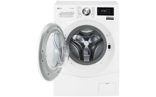 LG F286F93EWRH - Vue de face hublot ouvert