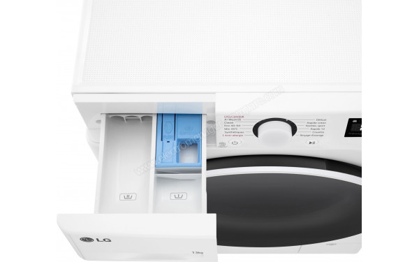 LG F34R50WHS - Zoom sur le tiroir lessiviel