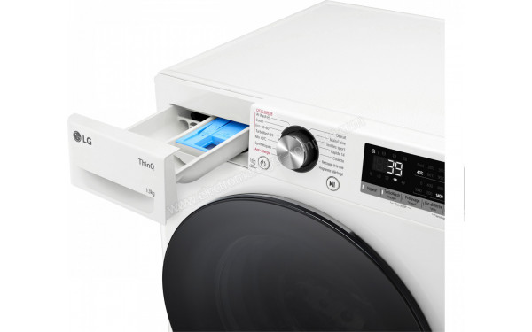 LG F34R76WHST - Zoom sur le tiroir lessiviel