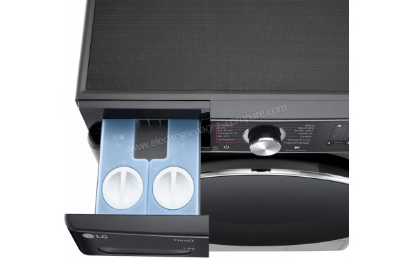 LG F34R92BSTA - Zoom sur le tiroir lessiviel