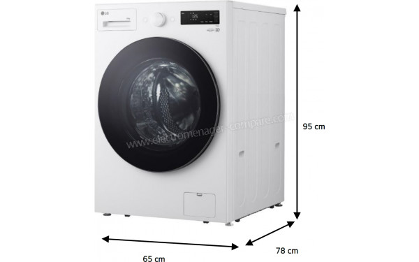 LG F60T12WST - Dimensions