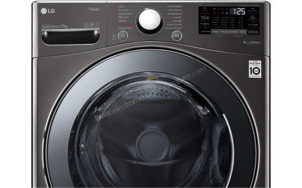 LG F71P12BS - Panneau de commandes