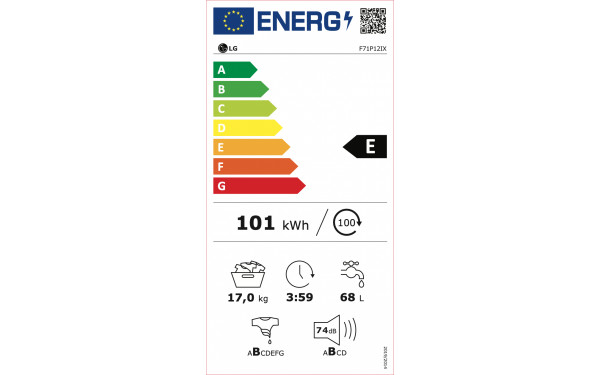 LG F71P12IX - &Eacute;tiquette &eacute;nergie v2