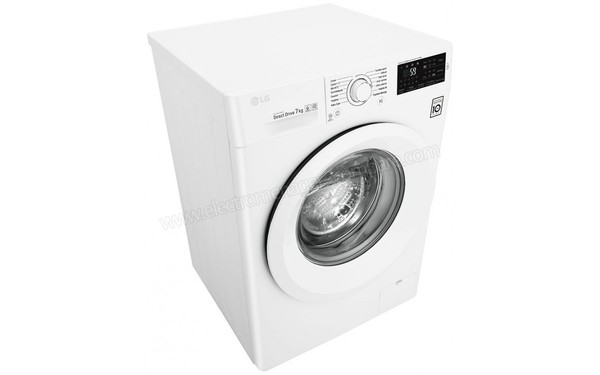 LG F72J53WH - Vue 3/4 gauche